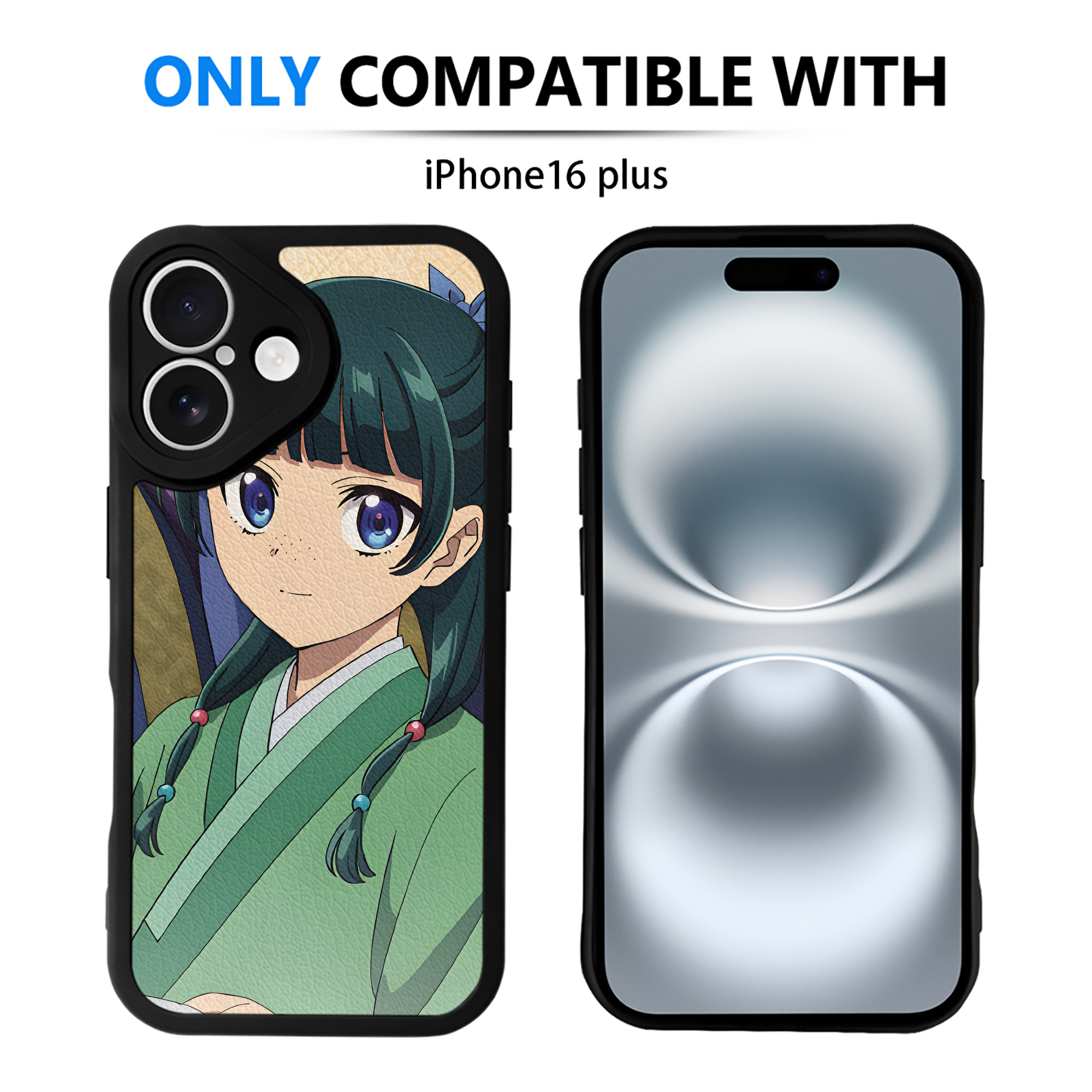 薬屋のひとりごと The Apothecary Diaries 【iPhone 16シリーズ対応】シリコンスマホケース（レザー調） 材質：シリコン